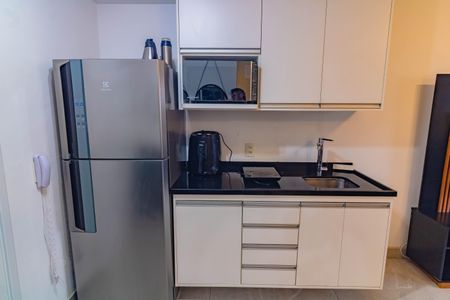 Studio para alugar com 37m², 1 quarto e sem vaga Studio para alugar com 37m², 1 quarto e sem vagaCozinha