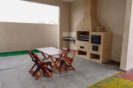 Apartamento para alugar com 43m², 1 quarto e 1 vaga Apartamento para alugar com 43m², 1 quarto e 1 vagaÁrea comum - Churrasqueira