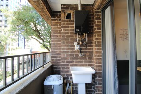 Studio para alugar com 27m², 1 quarto e sem vagaVaranda