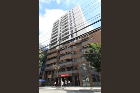 Studio para alugar com 27m², 1 quarto e sem vagaFachada do Prédio