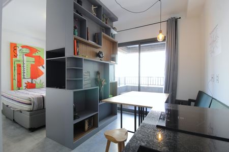 Studio para alugar com 27m², 1 quarto e sem vagaSala/Cozinha