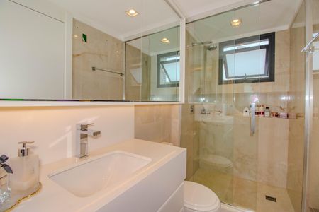 Apartamento à venda com 74m², 1 quarto e 1 vagaBanheiro da Suíte 