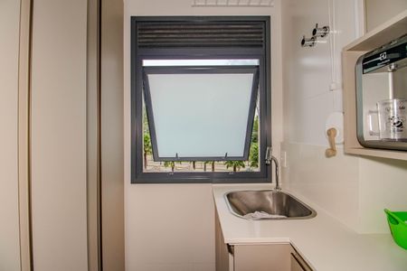 Apartamento à venda com 74m², 1 quarto e 1 vagaCozinha e Área de Serviço