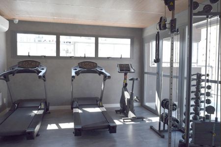 Apartamento para alugar com 25m², 1 quarto e 1 vagaAcademia