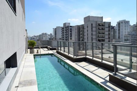 Apartamento para alugar com 25m², 1 quarto e 1 vagaPiscina