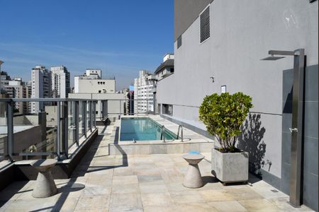 Apartamento para alugar com 25m², 1 quarto e 1 vagaPiscina