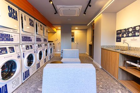 Studio à venda com 25m², 1 quarto e sem vagaLavanderia