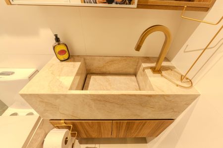 Studio para alugar com 20m², 1 quarto e sem vaga Studio para alugar com 20m², 1 quarto e sem vagaBanheiro