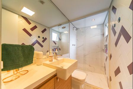 Apartamento à venda com 67m², 2 quartos e 2 vagasBanheiro do Quarto 2