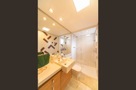 Apartamento à venda com 67m², 2 quartos e 2 vagasBanheiro do Quarto 2