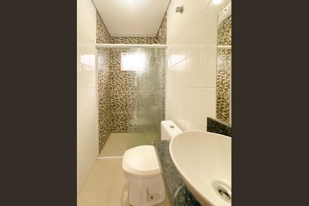 Casa para alugar com 60m², 2 quartos e 2 vagasBanheiro