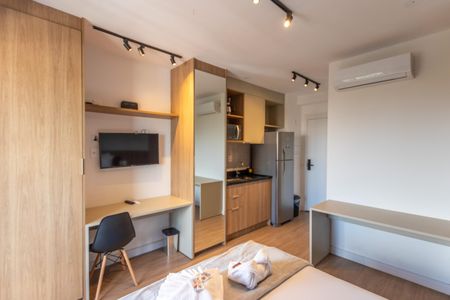 Studio para alugar com 24m², 1 quarto e sem vaga Studio para alugar com 24m², 1 quarto e sem vagaStudio