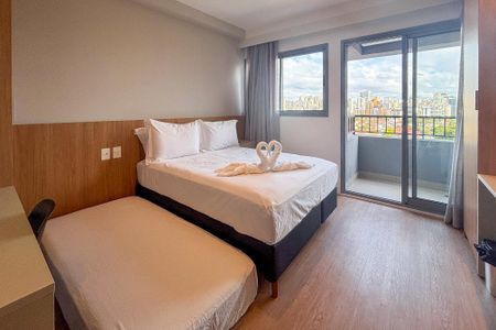 Studio de kitnet/studio para alugar com 1 quarto, 24m² em Vila Olímpia, São Paulo