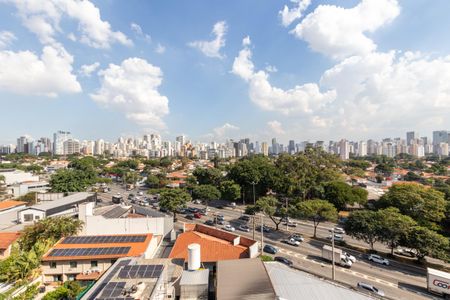 Studio para alugar com 24m², 1 quarto e sem vaga Studio para alugar com 24m², 1 quarto e sem vagaVista da Varanda do Studio