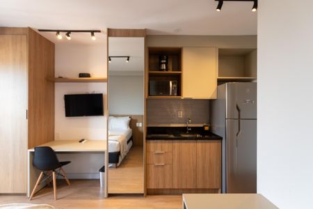 Studio para alugar com 24m², 1 quarto e sem vaga Studio para alugar com 24m², 1 quarto e sem vagaStudio