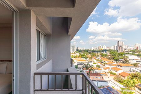 Varanda de kitnet/studio para alugar com 1 quarto, 24m² em Vila Olímpia, São Paulo