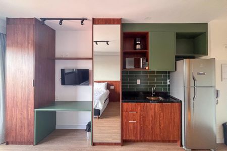 Studio para alugar com 24m², 1 quarto e sem vaga Studio para alugar com 24m², 1 quarto e sem vagaStudio