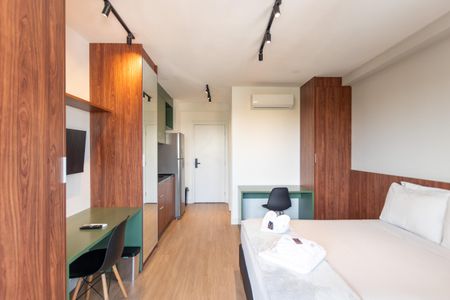 Studio de kitnet/studio para alugar com 1 quarto, 24m² em Vila Olímpia, São Paulo