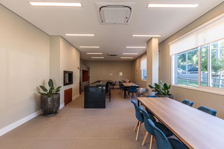 Studio para alugar com 29m², 1 quarto e 1 vaga Studio para alugar com 29m², 1 quarto e 1 vagaÁrea comum - Salão de festas