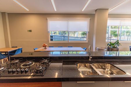 Studio para alugar com 29m², 1 quarto e 1 vaga Studio para alugar com 29m², 1 quarto e 1 vagaÁrea comum - Salão de festas