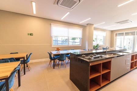 Studio para alugar com 29m², 1 quarto e 1 vaga Studio para alugar com 29m², 1 quarto e 1 vagaÁrea comum - Salão de festas