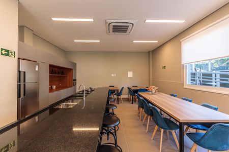 Studio para alugar com 29m², 1 quarto e 1 vaga Studio para alugar com 29m², 1 quarto e 1 vagaÁrea comum - Salão de festas