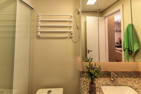 Studio para alugar com 29m², 1 quarto e 1 vaga Studio para alugar com 29m², 1 quarto e 1 vagaBanheiro