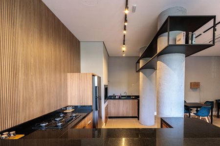 Studio para alugar com 29m², 1 quarto e 1 vaga Studio para alugar com 29m², 1 quarto e 1 vagaÁrea comum - Salão de festas