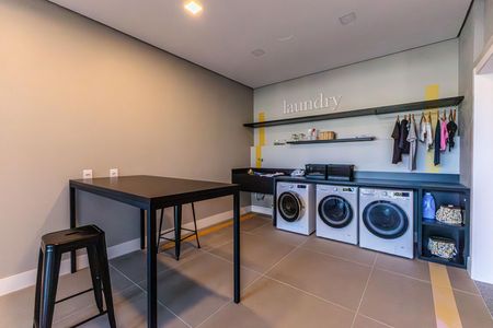Studio para alugar com 29m², 1 quarto e 1 vaga Studio para alugar com 29m², 1 quarto e 1 vagaLavanderia