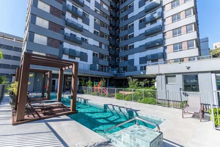 Studio para alugar com 29m², 1 quarto e 1 vaga Studio para alugar com 29m², 1 quarto e 1 vagaÁrea comum - Piscina