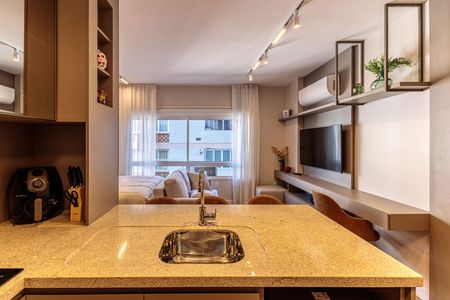 Studio para alugar com 29m², 1 quarto e 1 vaga Studio para alugar com 29m², 1 quarto e 1 vagaStudio
