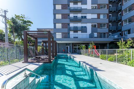 Studio para alugar com 29m², 1 quarto e 1 vaga Studio para alugar com 29m², 1 quarto e 1 vagaÁrea comum - Piscina