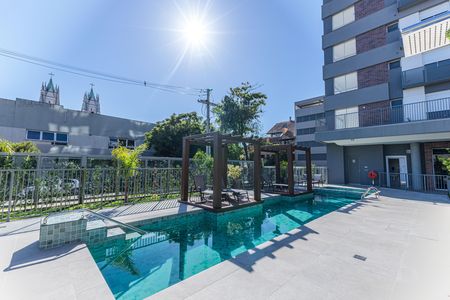 Studio para alugar com 29m², 1 quarto e 1 vaga Studio para alugar com 29m², 1 quarto e 1 vagaÁrea comum - Piscina
