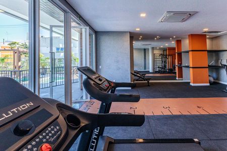 Studio para alugar com 29m², 1 quarto e 1 vaga Studio para alugar com 29m², 1 quarto e 1 vagaÁrea comum - Academia