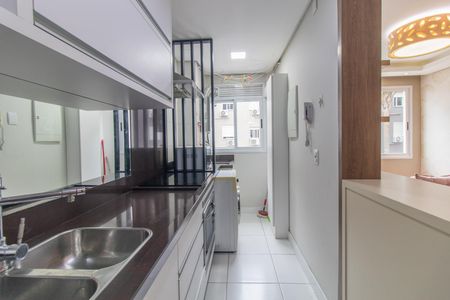 Apartamento à venda com 56m², 2 quartos e 1 vagaCozinha e Área de Serviço