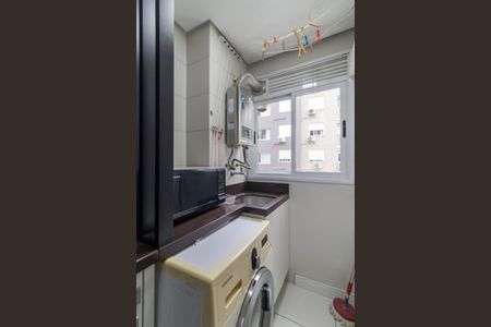 Apartamento à venda com 56m², 2 quartos e 1 vagaCozinha e Área de Serviço