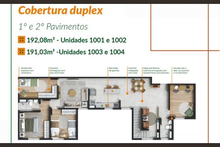 Apartamento à venda com 191m², 3 quartos e 2 vagas