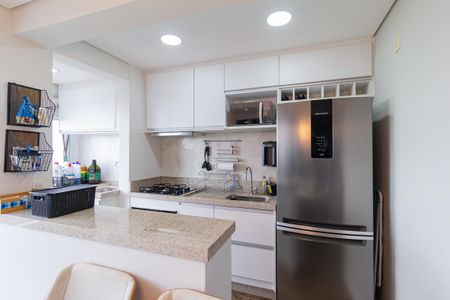 Apartamento à venda com 58m², 2 quartos e 1 vagaCozinha e área de serviço