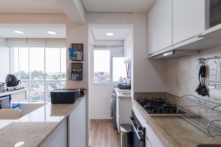 Apartamento à venda com 58m², 2 quartos e 1 vagaCozinha e área de serviço