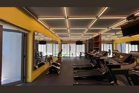 Studio para alugar com 37m², 1 quarto e sem vaga Studio para alugar com 37m², 1 quarto e sem vagaAcademia