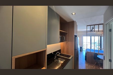 Studio para alugar com 37m², 1 quarto e sem vaga Studio para alugar com 37m², 1 quarto e sem vagaCozinha