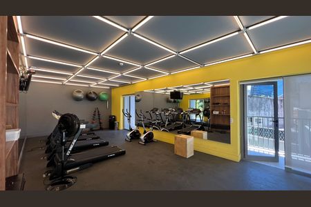 Studio para alugar com 37m², 1 quarto e sem vaga Studio para alugar com 37m², 1 quarto e sem vagaAcademia