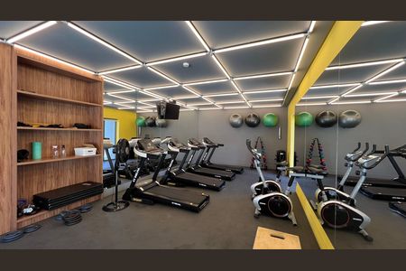 Studio para alugar com 37m², 1 quarto e sem vaga Studio para alugar com 37m², 1 quarto e sem vagaAcademia