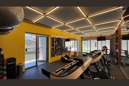 Studio para alugar com 37m², 1 quarto e sem vaga Studio para alugar com 37m², 1 quarto e sem vagaAcademia