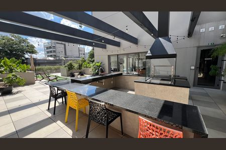 Studio para alugar com 37m², 1 quarto e sem vaga Studio para alugar com 37m², 1 quarto e sem vagaChurrasqueira