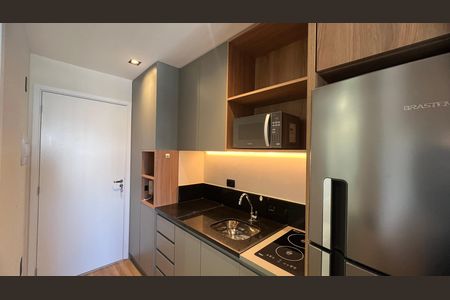 Studio para alugar com 37m², 1 quarto e sem vaga Studio para alugar com 37m², 1 quarto e sem vagaCozinha