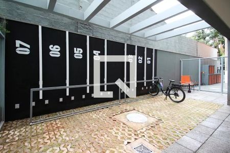 Studio para alugar com 28m², 0 quarto e sem vaga Studio para alugar com 28m², 0 quarto e sem vagaBicicletário