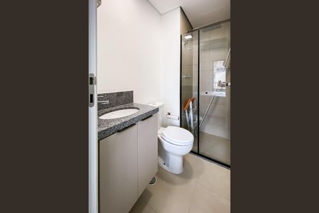 Studio para alugar com 23m², 0 quarto e sem vaga Studio para alugar com 23m², 0 quarto e sem vagaBanheiro social