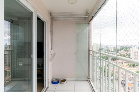 Varanda da Sala de apartamento para alugar com 2 quartos, 44m² em Vila Prudente, São Paulo