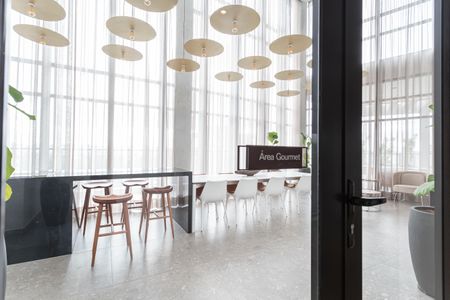 Studio à venda com 41m², 1 quarto e 1 vagaÁrea gourmet